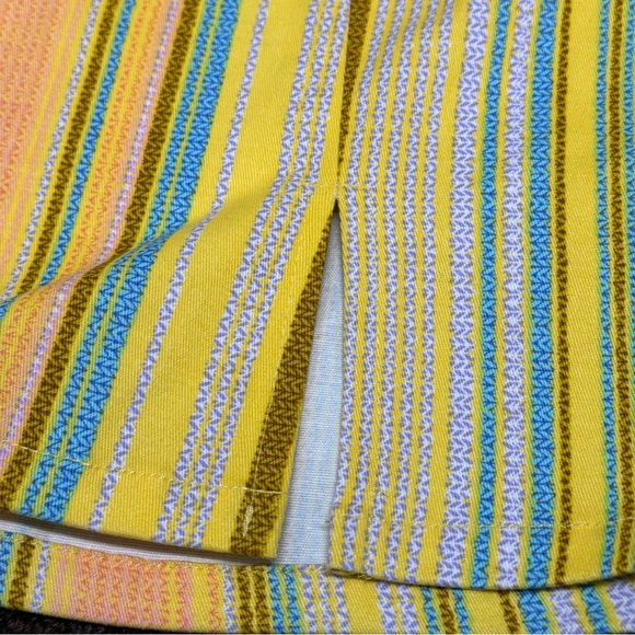 Large (10/12) - Girls Striped Skirt ART CLASS Zipper Back NEW - Picture 4 of 6